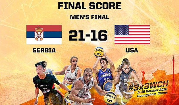 Srbija prvak sveta u basketu 3x3