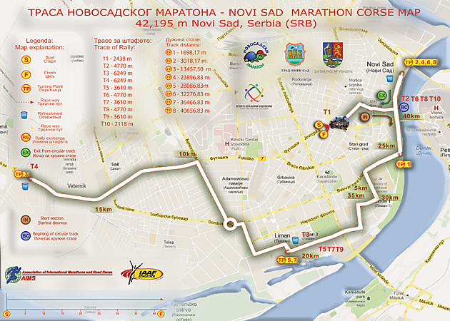 U nedelju Novosadski maraton