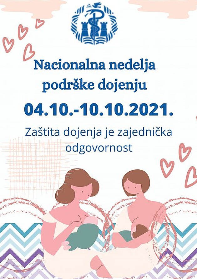 Počela Nacionalna nedelja podrške dojenju 
