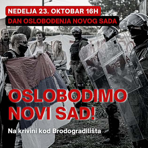 Aktivisti sa Šodroša: Novosađani, dođite na „Dan oslobođenja Novog Sada“
