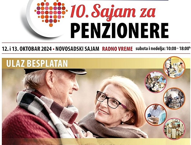 Ovog vikenda sajam posvećen penzionerima