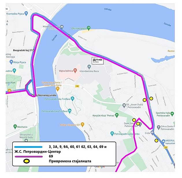 Zatvara se Varadinski most, autobusi GSP-a menjaju trasu