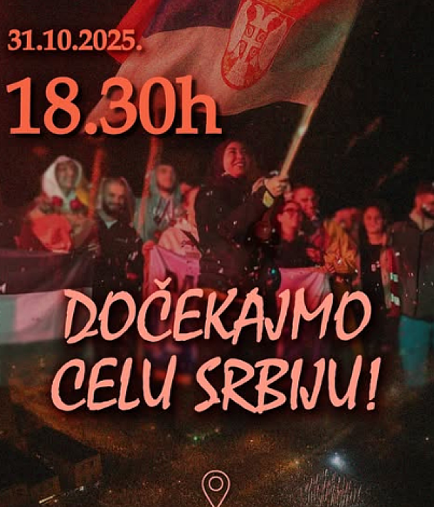 Studenti iz cele Srbije sutra stižu u Novi Sad, doček na raskrsnici Bulevara oslobođenja i Narodnog fronta