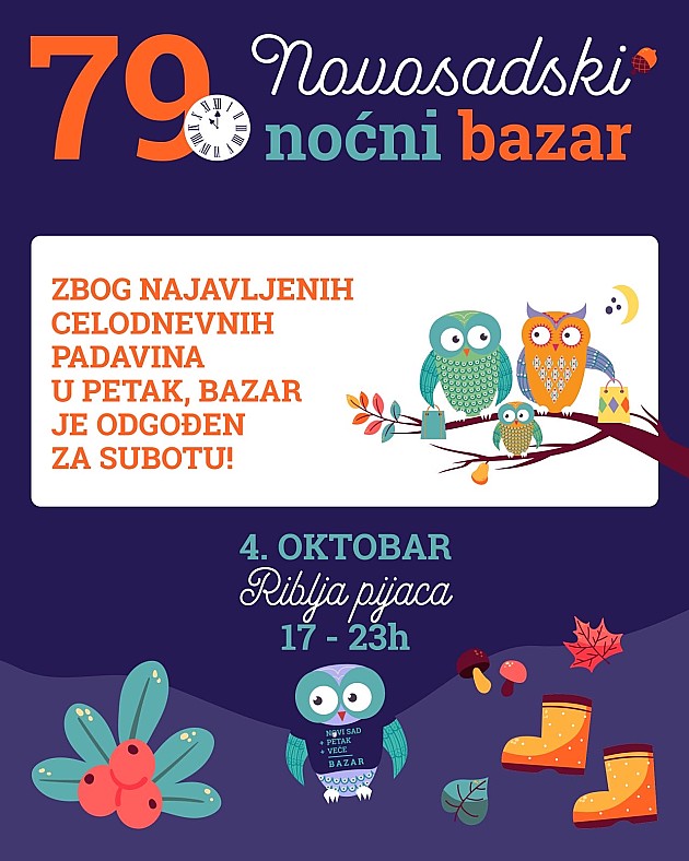 Sutra Noćni bazar na Ribljoj pijaci 