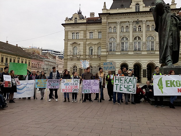 Protest ekoloških aktivista „Za život, šume, vode i grad“