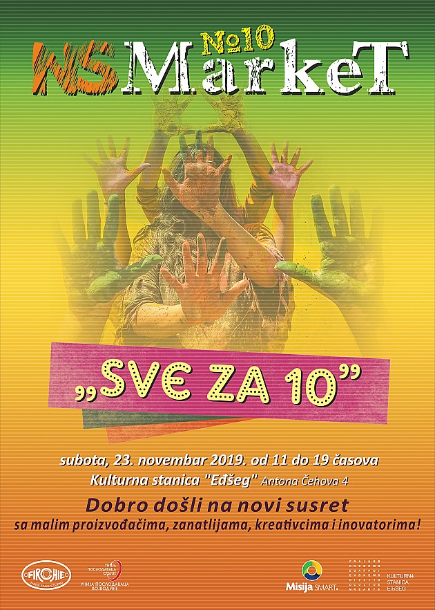 Deseti „NS Market“ sutra u prostoru Kulturne stanice „Eđšeg“
