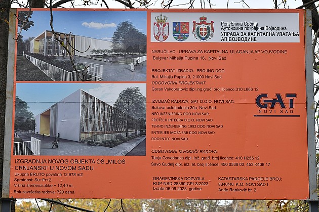 Počela gradnja nove zgrade Osnovne škole „Miloš Crnjanski“