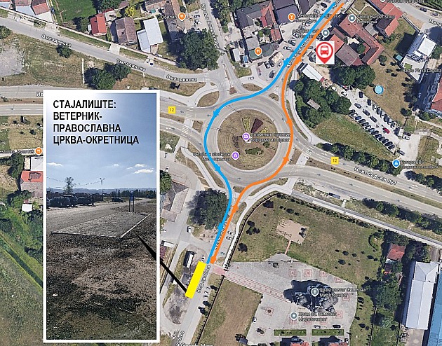 Od sutra produženje trase autobuske linije 14 do novog stajališta u Veterniku