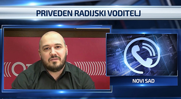 Priveden radijski voditelj Daško Milinović zbog navodnih pretnji poslaniku
