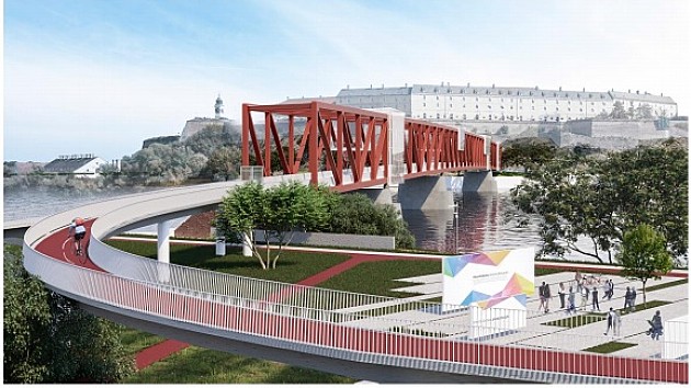 Objavljene fotografije arhitektonskih rešenja za novi most na stubovima mosta Franca Jozefa