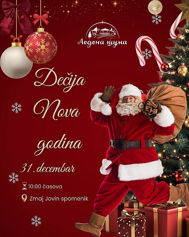 Sutra gradski karneval i tradicionalni doček dečje Nove godine