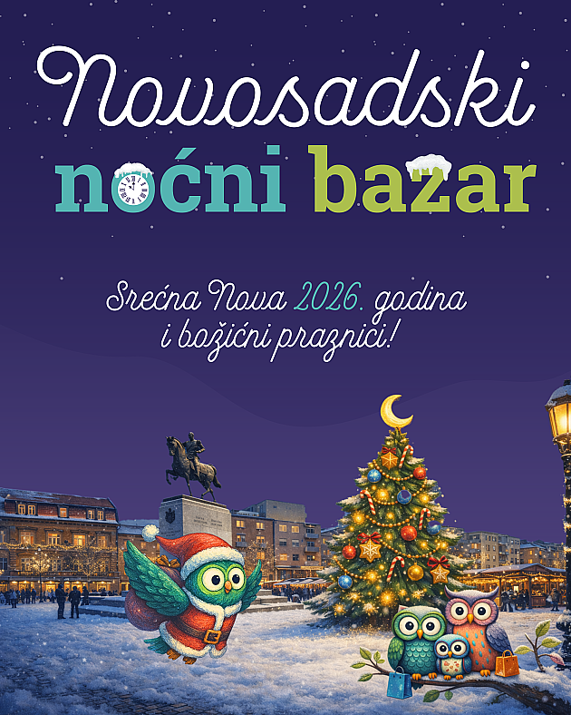 Novosadski noćni bazar za vikend na Ribljoj pijaci 
